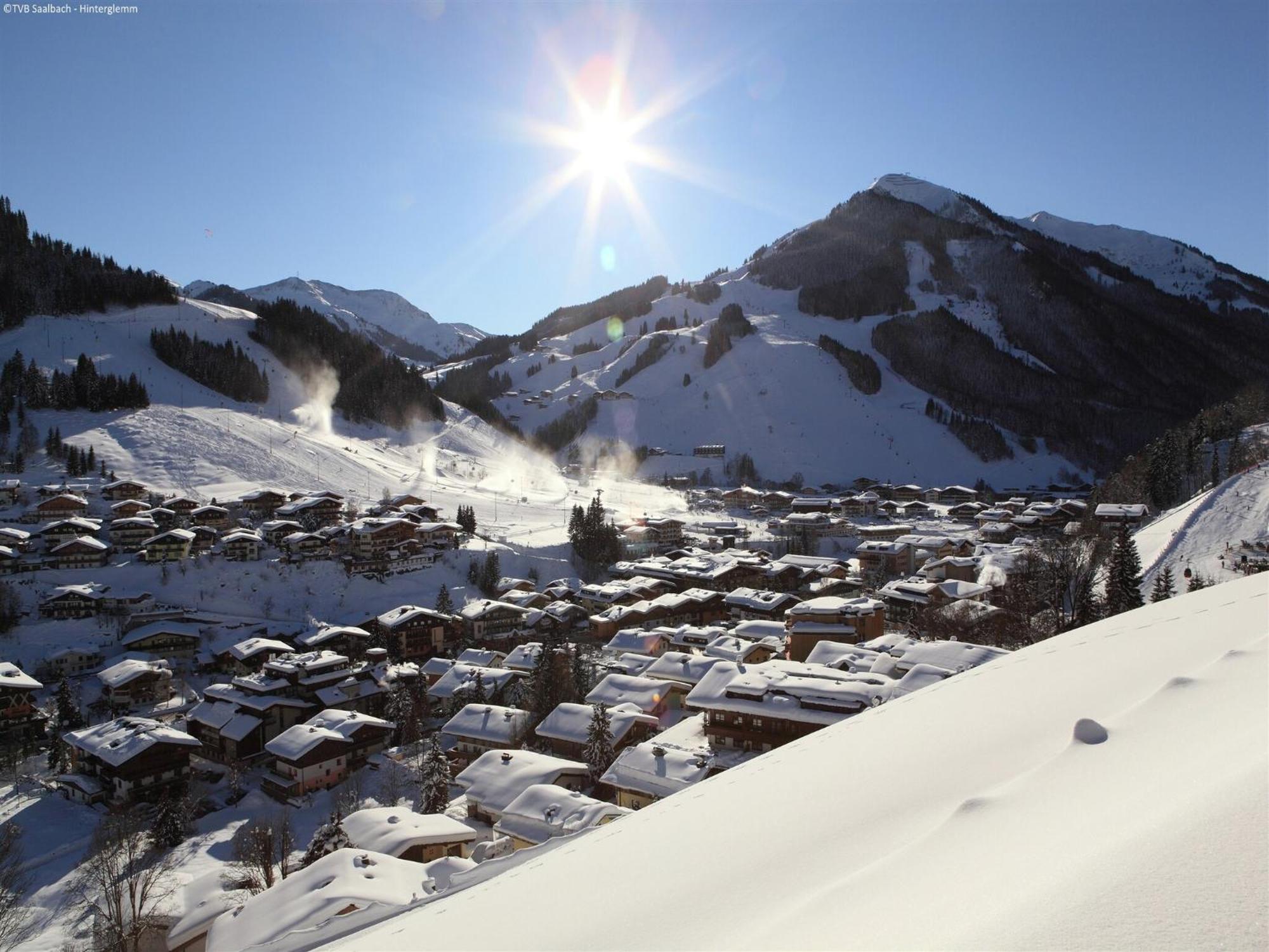 Apartment In Saalbach Hinterglemm Near Ski Area Bagian luar foto